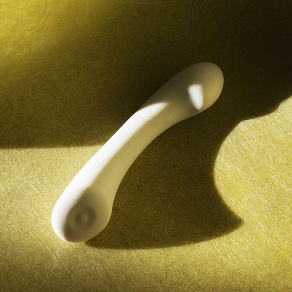 Серый аккумуляторный вибратор 17,8 см для зоны G Sose Mirage MI00105