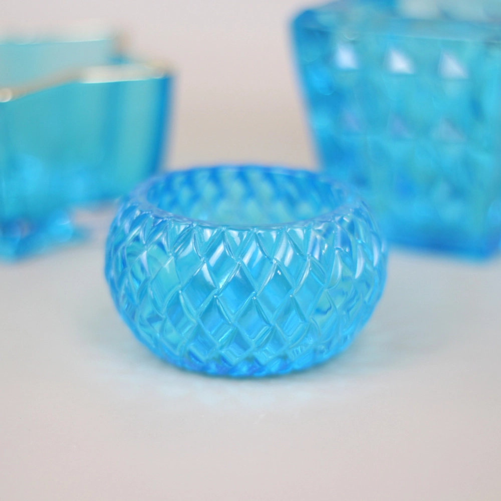 Подсвечник «Грация» 7,5*4,3 см, Голубой