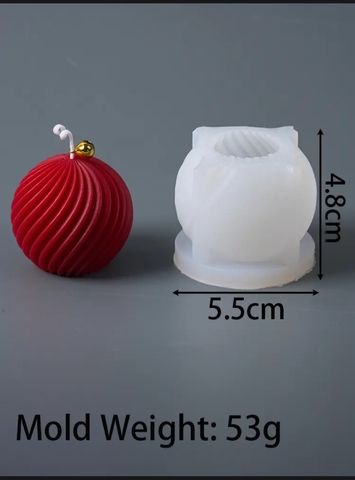 Силикон.молд Шарик елочный