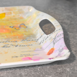 Поднос 40*25см пластиковый, микс