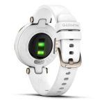 Смарт-часы Garmin Lily кремово-золотистый безель, белый корпус и, силиконовый, ремешок 010-02384-10