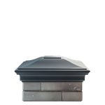 Колпак полимеркомпозитный Monblan 385*385 (1,5 кирпича) серый