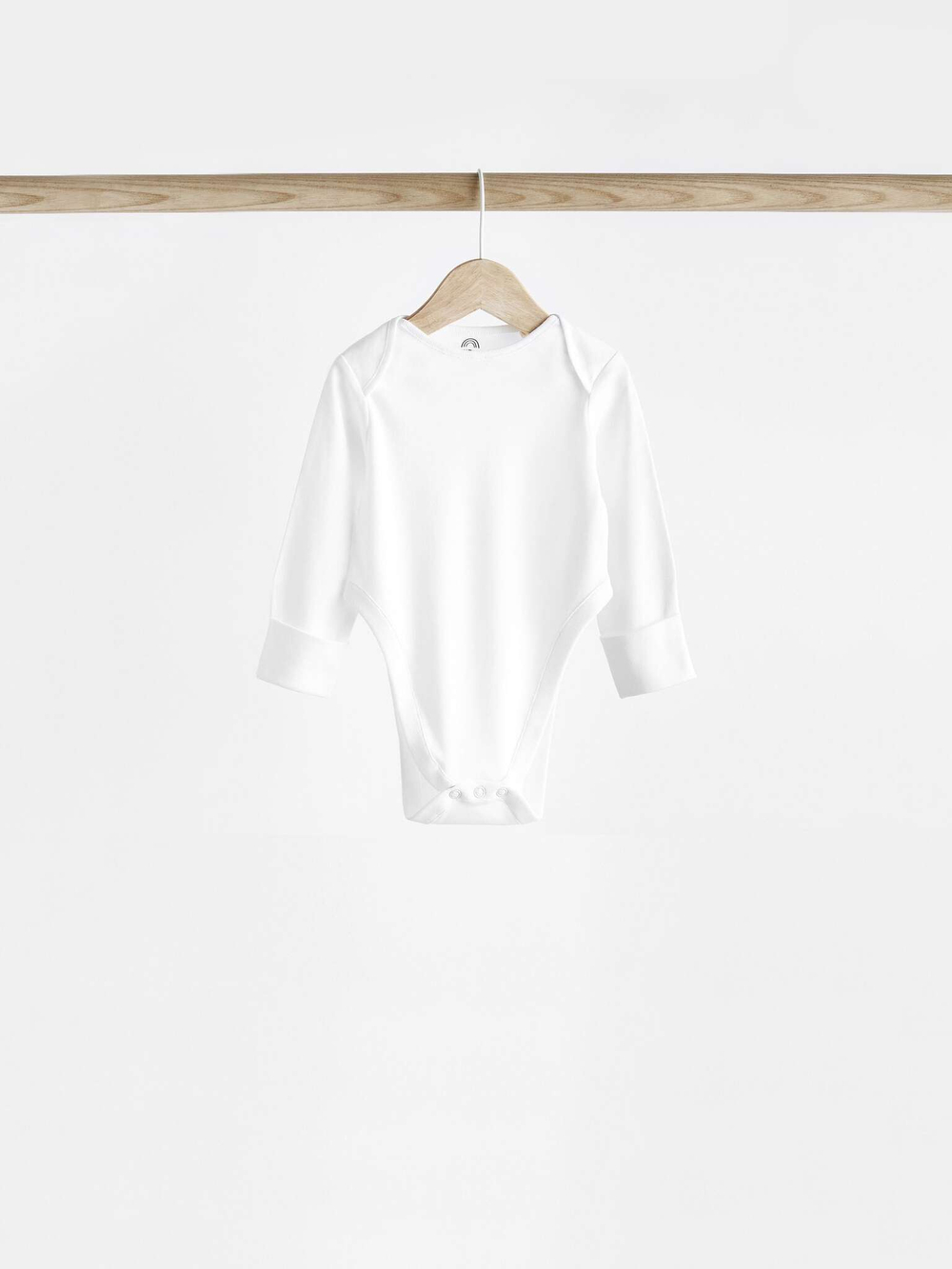 Боди с длинным рукавом для малышей Next N44-478, 3 шт., Белый