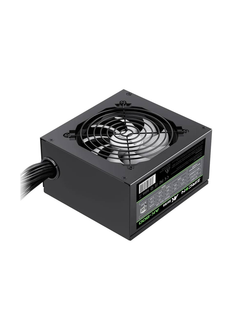 ZIRCON AK-800 ATX 800W (80+ APFC)