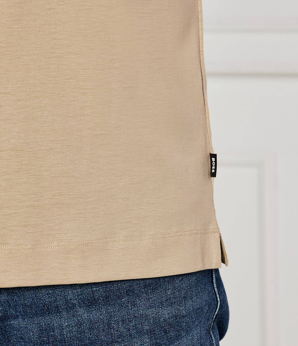 Поло H-Paras 50 BOSS BLACK - бежевый(50537954)