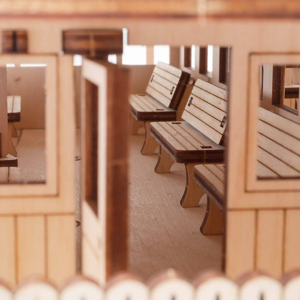 Колесный пароход «Принцесса рек» (EWA) - Деревянный конструктор, сборная механическая модель, судомоделизм, 3D пазл, сделай сам