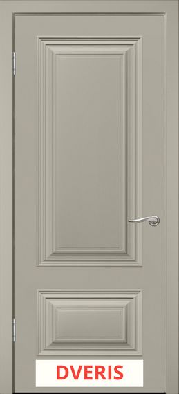 Межкомнатная дверь Симпл-2 ПГ (Светло-серая эмаль)