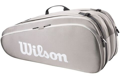 Теннисная сумка Wilson Tour 12 PK Racket Bag - Gray