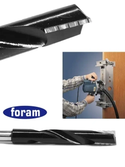 Фреза для врезки замков, FORAM, 16 х 130 мм, хвостовик 12 мм