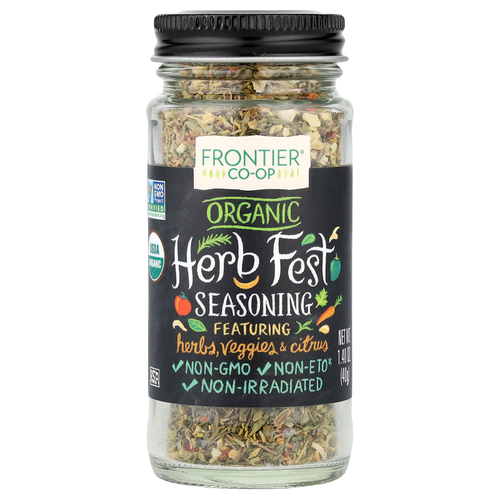 Frontier Co-op, Органическая приправа Herb Fest, 40 г (1,4 унции)
