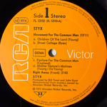 Styx ‎– Styx (Германия 1979г.) Т