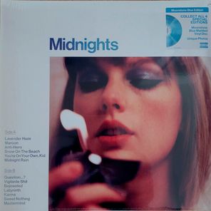 Taylor Swift / Midnights (Moonstone Blue Edition)(Coloured Vinyl)(LP)