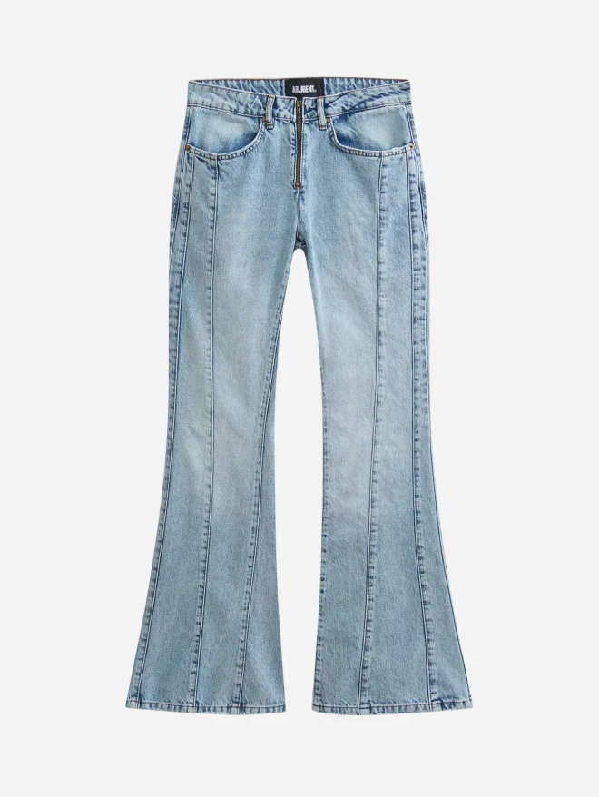 Джинсы клеш