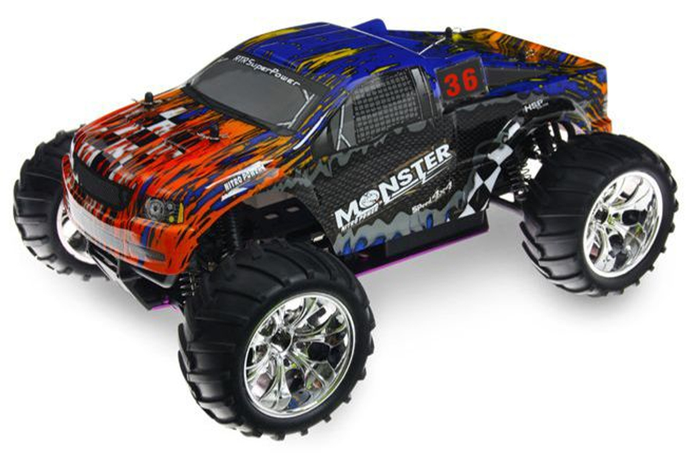 Радиоуправляемый монстр HSP Tyrannosaurus 4WD RTR масштаб 1:10 2.4G - 94108 NITRO