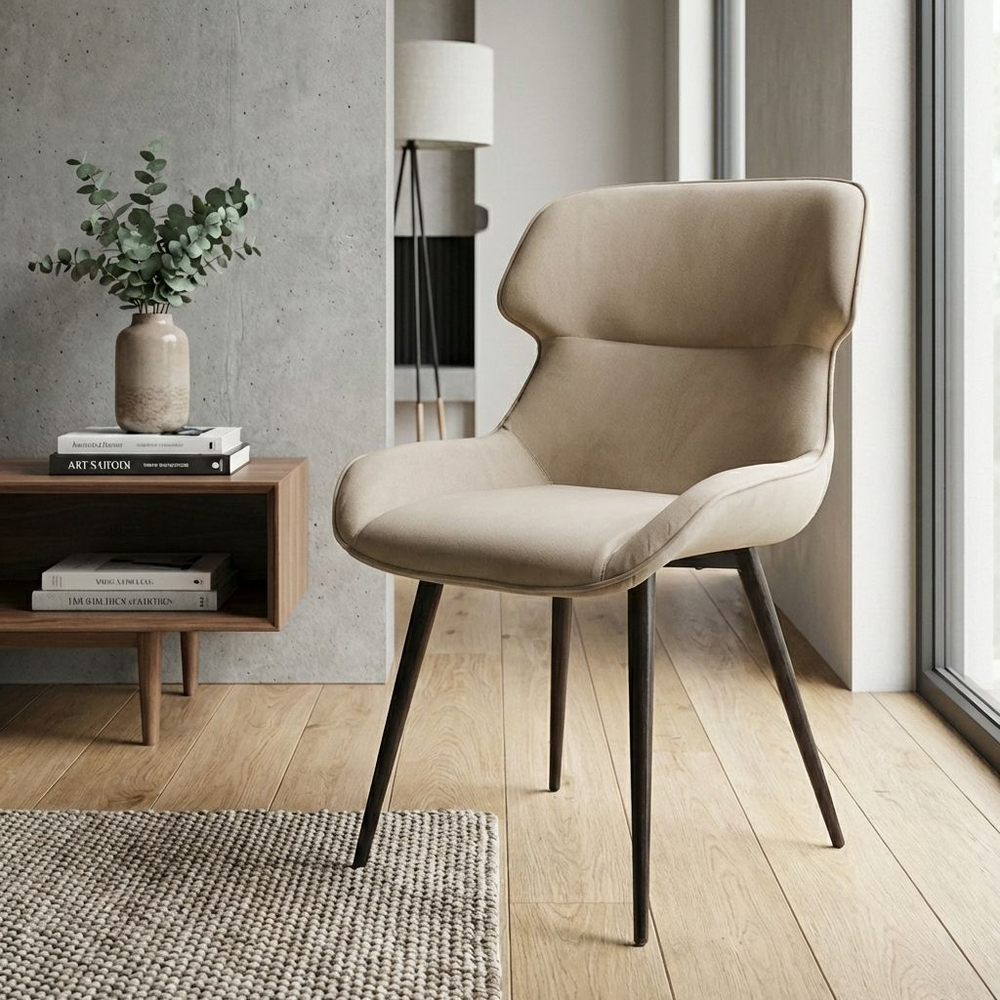 Стул Henry, бархат бежевый 5