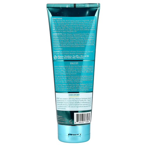 Mielle, Глазурь для глубокого увлажнения, для сухих и обезвоженных волос, дыня Калахари и алоэ вера, 221 г (7,5 унции)