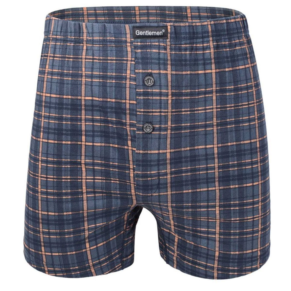 Классические мужские трусы-шорты свободного кроя (Размер: M) (Цвет: темно-серый)