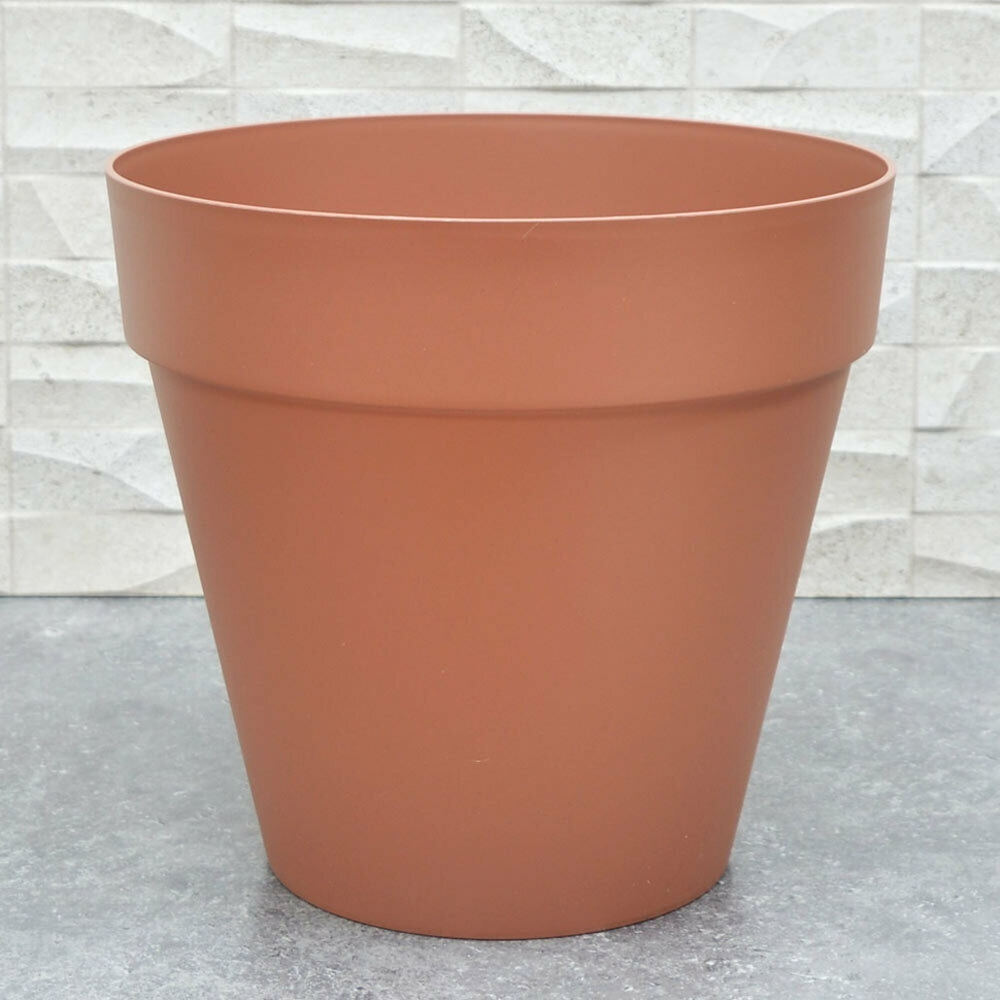 Горшок цветочный Tarragon D280мм 10л со вставкой (терракотовый)