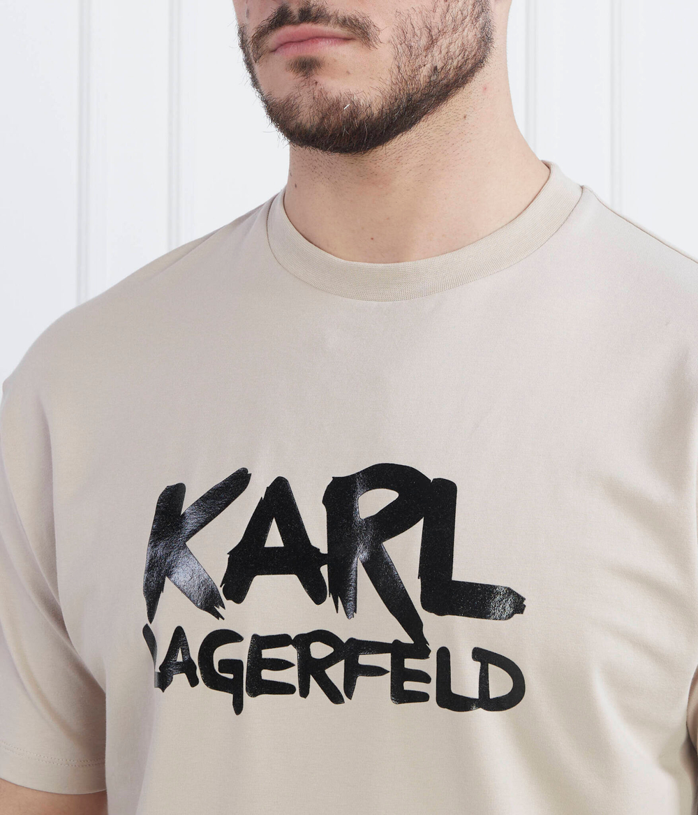 футболка Karl Lagerfeld - песочный(755280 531221)