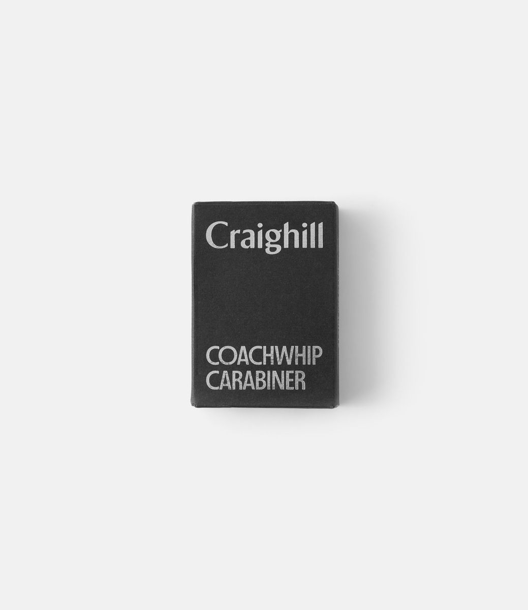 Craighill Coachwhip Vapor Black — ключница-карабин