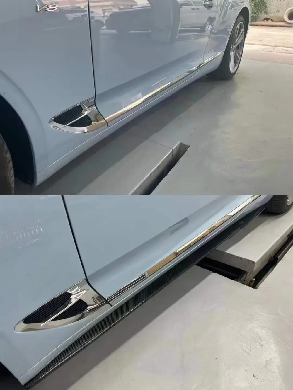 Карбоновый обвес для Bentley Continental GT V8 W12 Cabrio 2017+ Бентли Континенталь