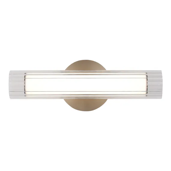 SL2010.121.01 Светильник настенный ST-Luce Никель/Белый, Прозрачный LED 1*7W 3000K/4000K ENFYS