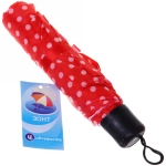 Зонт женский механический «Ultramarine - Горошек», 8 спиц, d-97, длина в слож. виде 24см