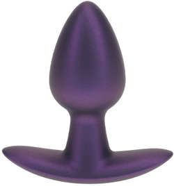 Shots Media Metallic Pur S - Анальная пробка из силикона