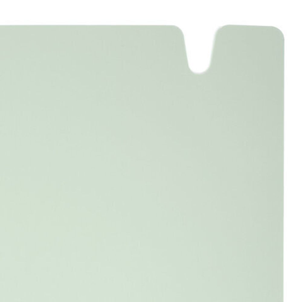 Тетрадь обложка пластик, А4 80 л., гребень мягкий, вырубка для ручки, клетка, BRAUBERG, светло-зеленый, 405373