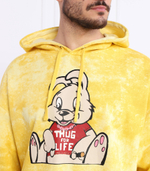 Худи guess x brandalised leon washed bunny GUESS - желтый(M3RQ60 KBCE0)