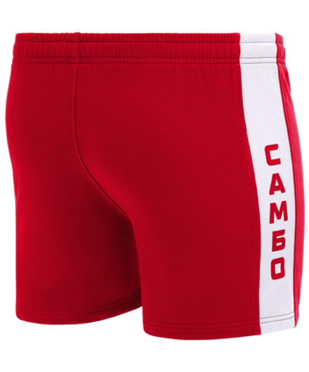 Шорты для самбо START, хлопок, красный