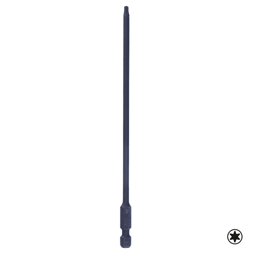 KING TONY (711510T) Вставка (бита) торцевая 1/4", L = 150 мм, TORX, T10, для шуруповерта