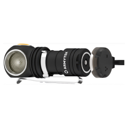 Налобный фонарь Armytek Wizard C1 Pro Magnet USB+18350 - максимальная яркость 1000 люмен с дальностью до 100 метров.