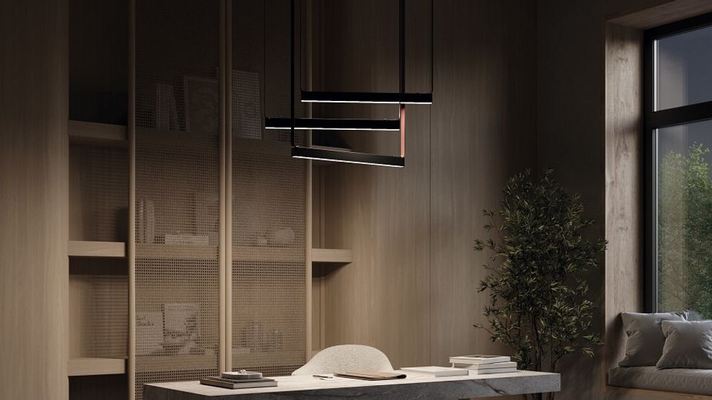 Подвесной светильник Maytoni Basis TR129B-24W4K-B