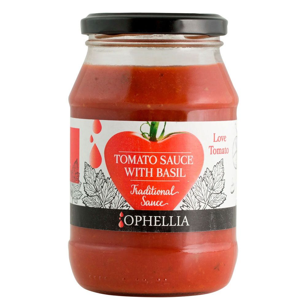 Соус томатный с базиликом, Ophellia, 420 г