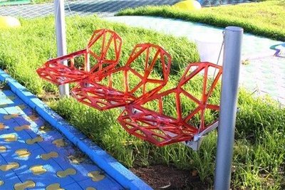 Данглы 4-хместные на растяжках непрозрачные