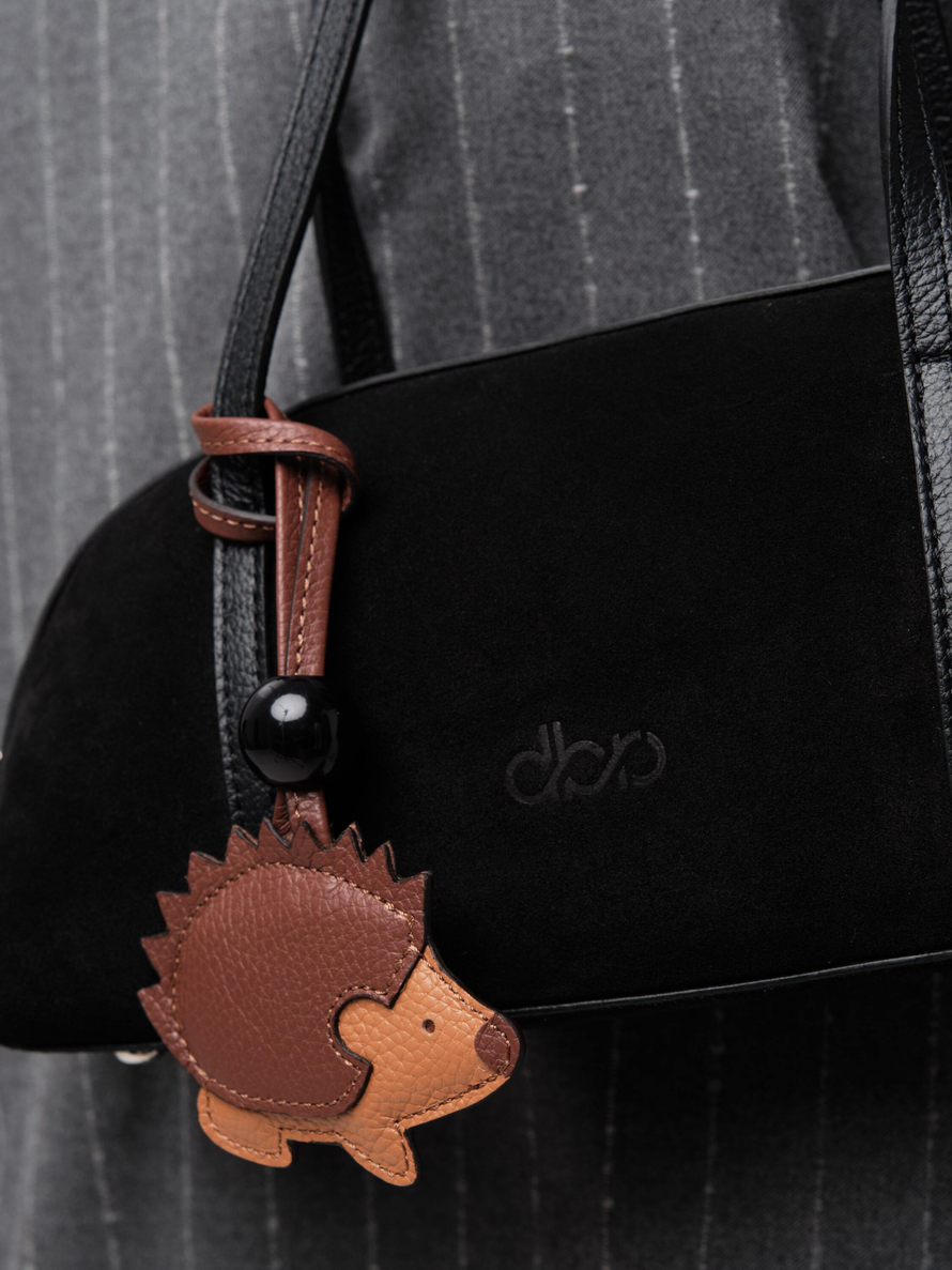 Женская замшевая сумка DBR 31225 черный