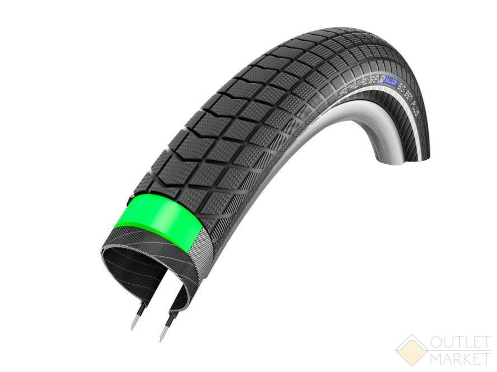 Покрышка 27.5X2.00 650B (50-584) Schwalbe BIG BEN PLUS G-GUARD SNAKESKIN PERFORMANCE B/B-SK+RT HS439