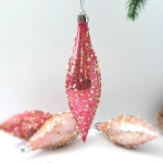 Набор украшений SHINE «Shining icicles» 14,5х4 см (4 шт.), rose pink/baby pink