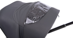 Детская коляска Peppy Monaco 2 в 1 Antrazit (графитовый), рама серая