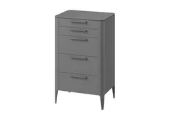 Комод Type oak высокии? 5 ящиков (серый)