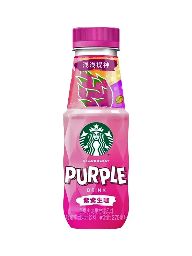 Напиток Starbucks Refreshers Mango Pitaya Lemon со вкусом манго, питайи и лимона, 270 мл