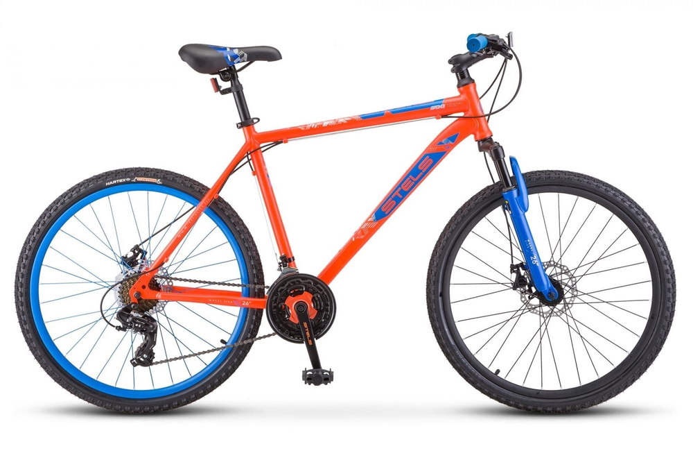Велосипед 26" Stels Navigator-500 MD,рама 20, Красный/Синий