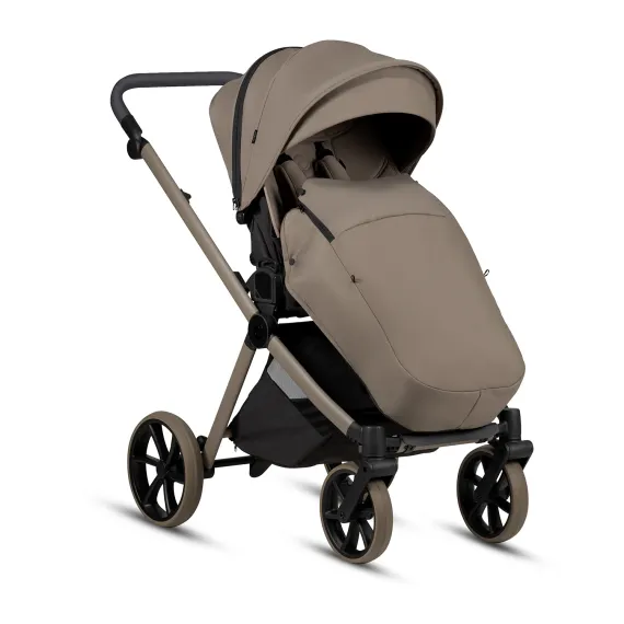 Коляска 3 в 1 Tutis Mio 3+ Essential Deep Taupe