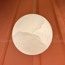 Подвесной светильник Cloyd ORIONIS P1 / выс. 12 см - алебастр - латунь (арт.12353)