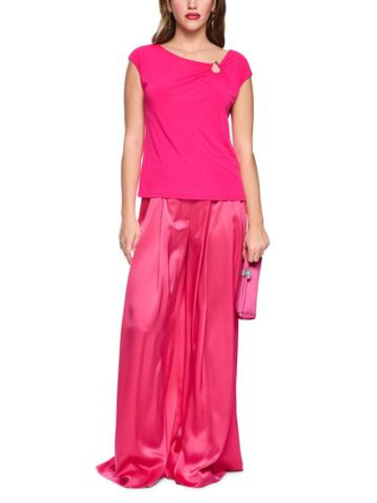 Marc Cain Топ со декоративным элементом на груди