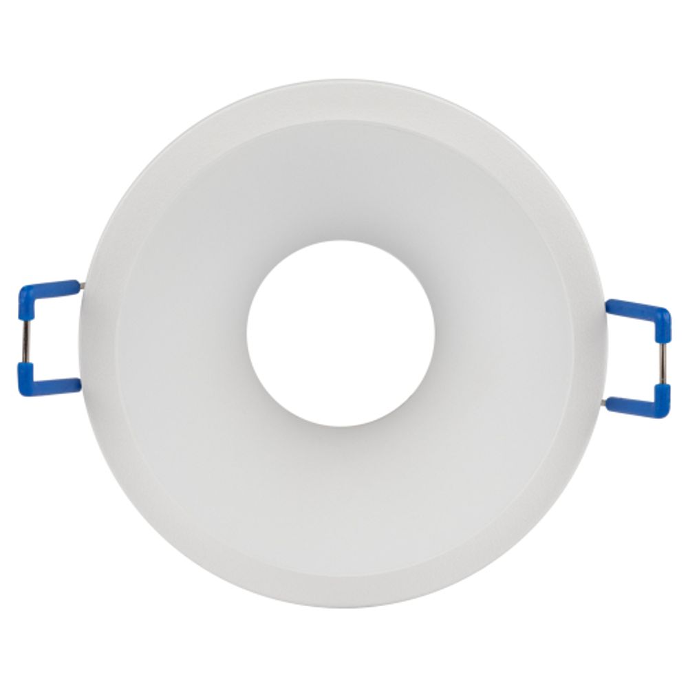 Светильник встраиваемый декоративный ЭРА KL103 WH под лампу MR16 GU5.3 белый | Декоративные встраиваемые светильники