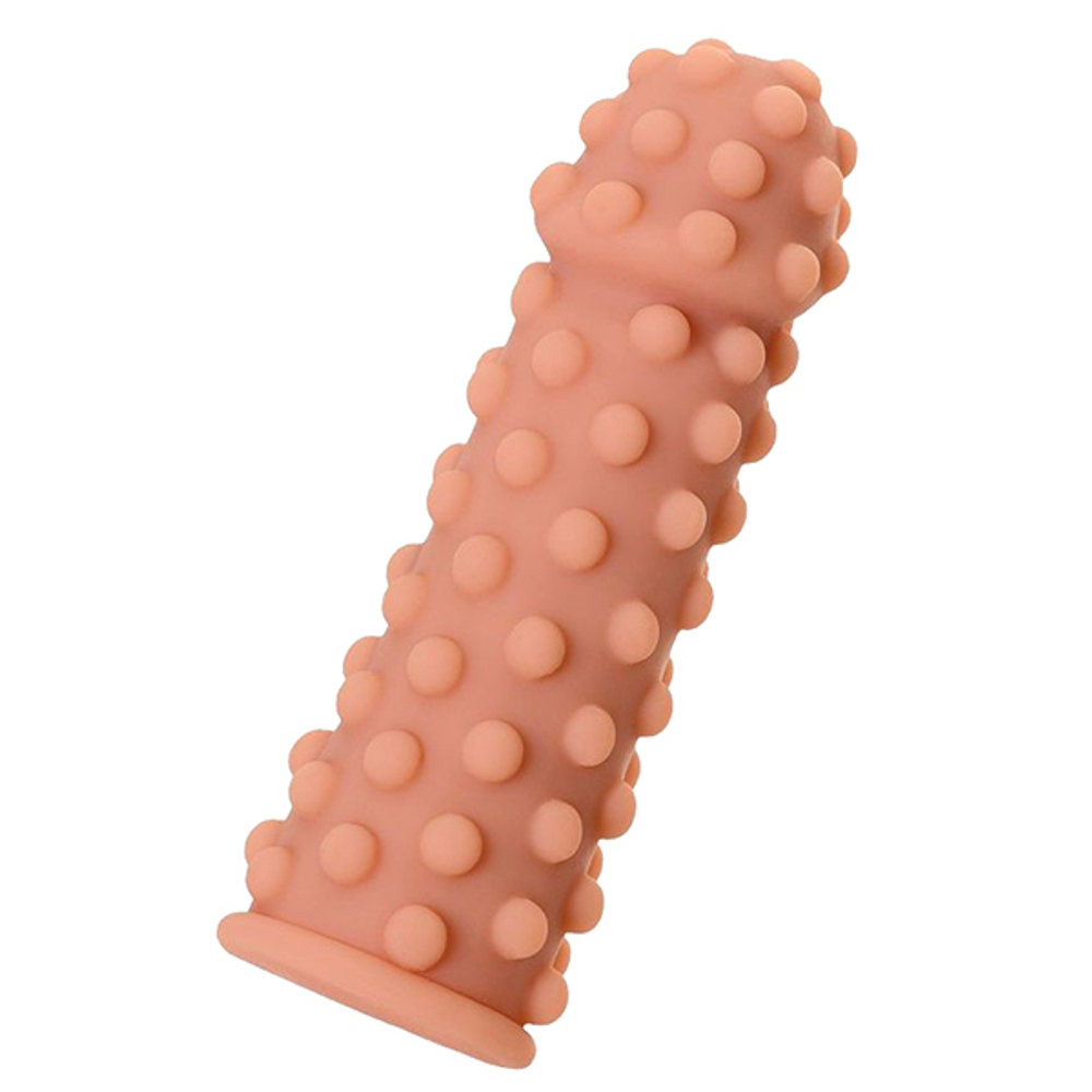 Насадка на фаллос с бугорками по поверхности 14,7см Kokos Extreme Sleeve 002 M Size