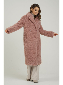 Шуба искусственная эко шуба, сиреневая, SilverFox