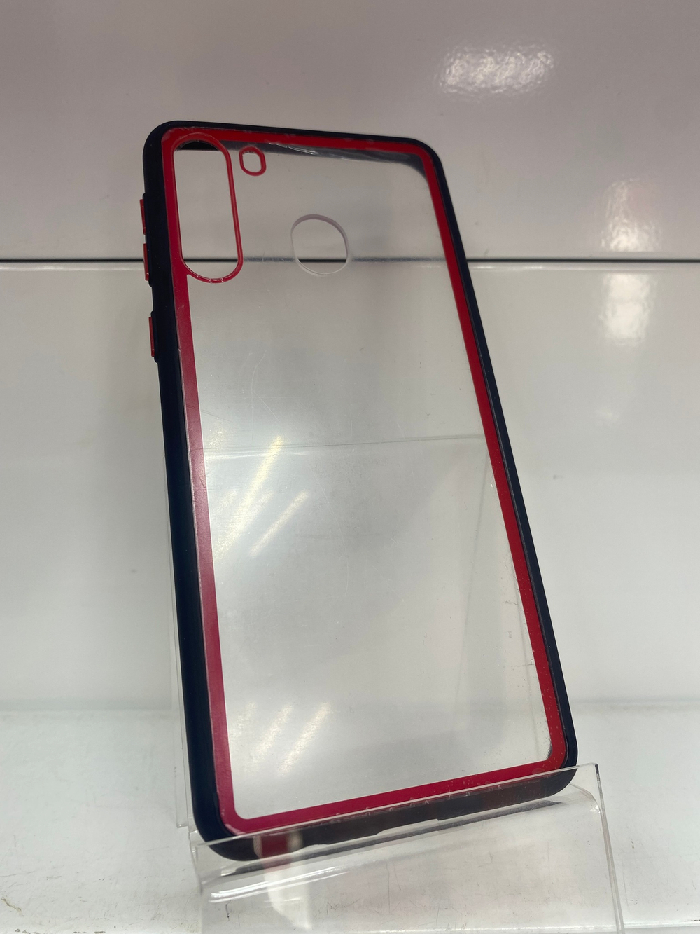 Накладка задняя SAMSUNG Galaxy A21 черный